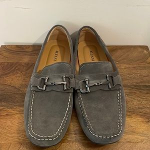 Mens Alfani Leather Loafers